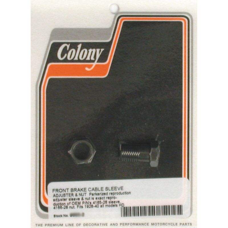 Justerare vajer fram Colony H-D 28-40 svart
