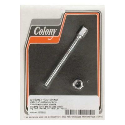 Justerare vajer fram Colony krom Big Twin 41-48