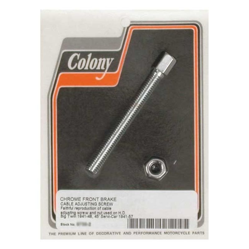Justerare vajer fram Colony krom Big Twin 41-48