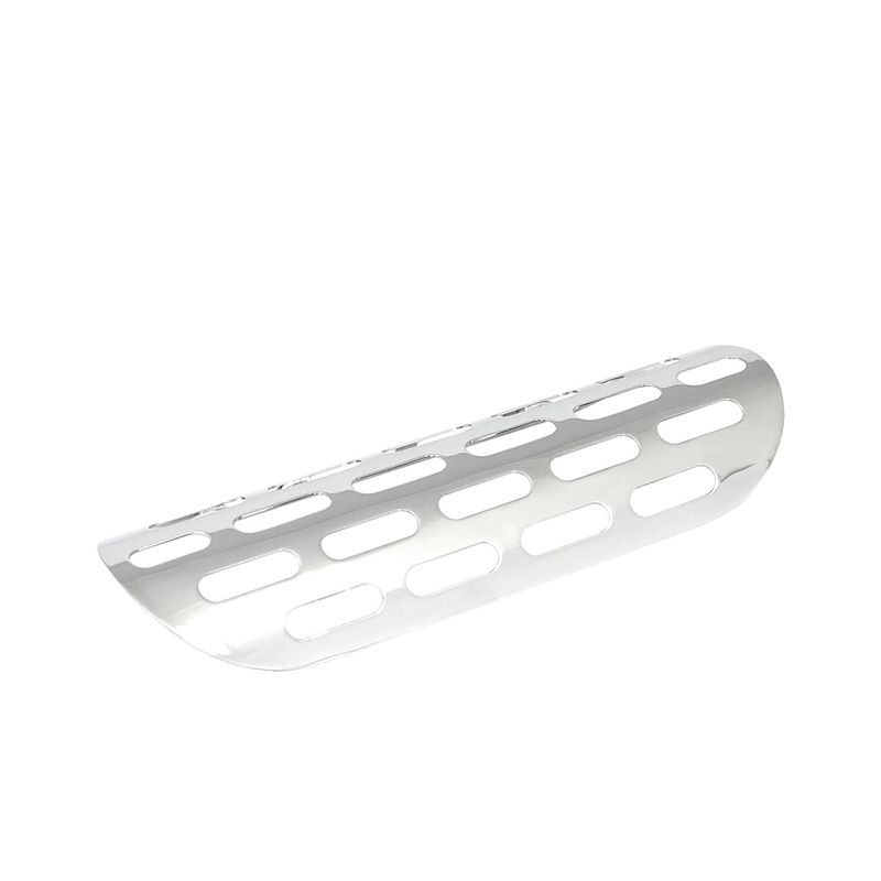 Värmeskydd MCS 9" spårad lång krom