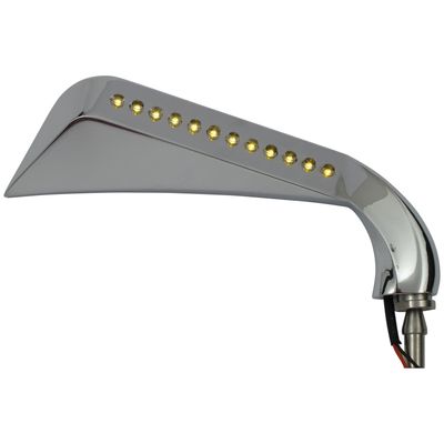 Spegel blinkers MCS California LED krom