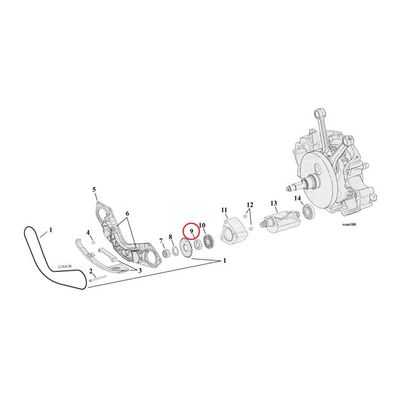 Distans MCS .200" Twin Cam B 00-06