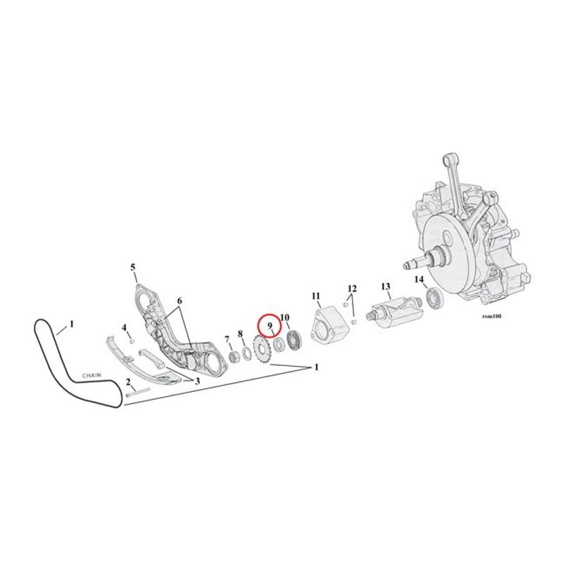 Distans MCS .200" Twin Cam B 00-06