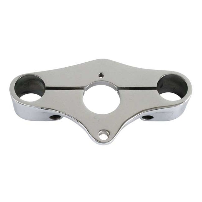 Övre gaffelkrona Samwel Inline krom Big Twin 36-46, 45ci 40-57