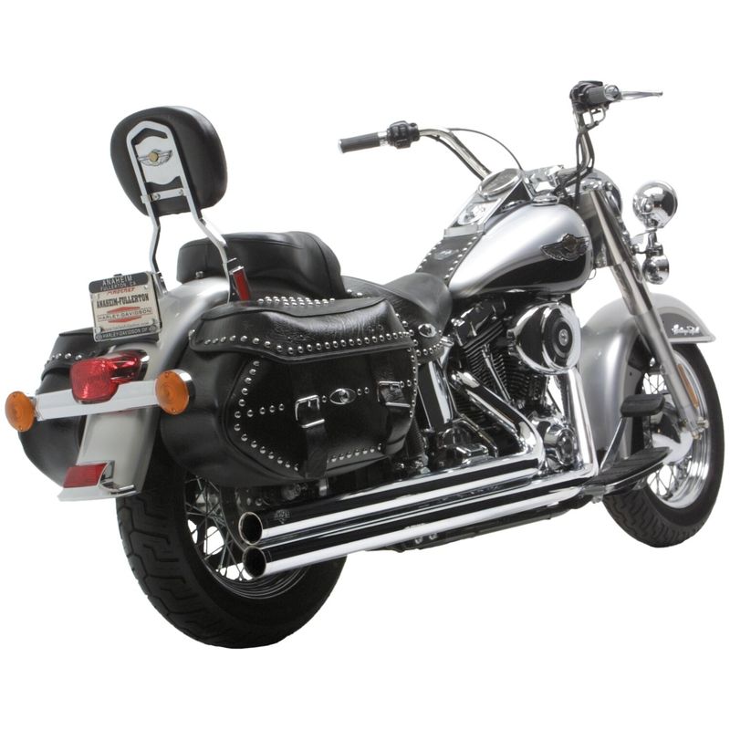 Avgassystem Vance & Hines 2 1/2" lång Softail FXST, FXSTC, FXSTB,