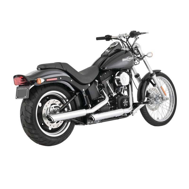 Slip-on ljuddämpare Vance & Hines 3" krom FLSTC 07-16