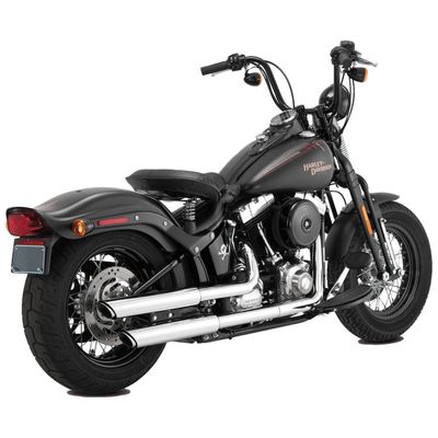 Slip-on ljuddämpare Vance & Hines 3" FLSTN, FLS/S 07-16 krom
