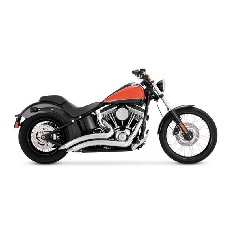 Avgassystem Vance & Hines 2 2-1/2" krom Softail 86-17