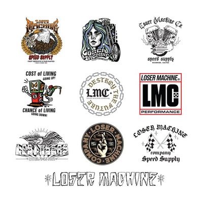 Loser Machine LMC stickers pack x