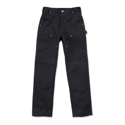 Byxor fram Carhartt Duck D Logger stl 34/32 svart