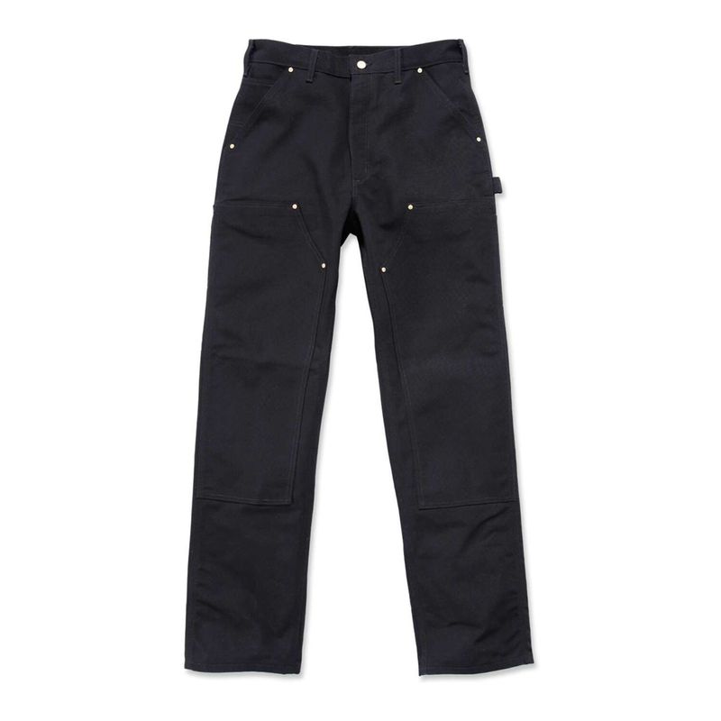 Byxor fram Carhartt Duck D Logger stl 34/32 svart