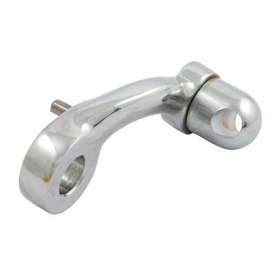 Fäste fotpinne MCS vänster krom XL Sportster 77-85