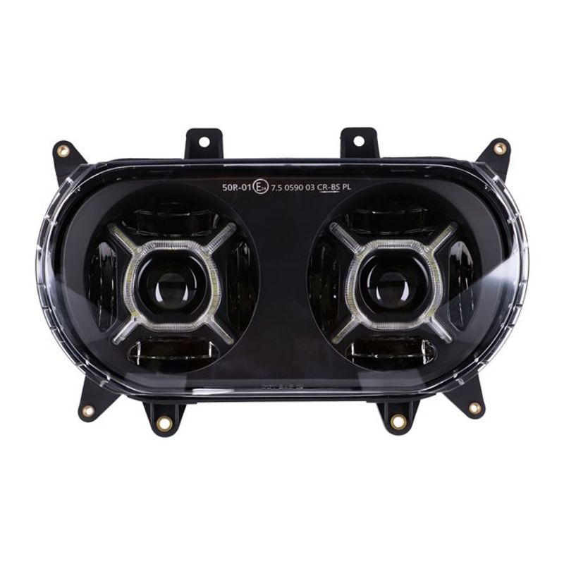 Strålkastare MCS Bright RG dubbel LED Road Glide 15-24