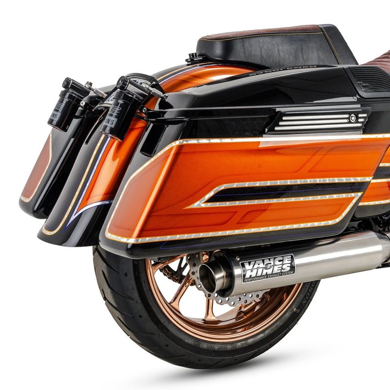 Avgassystem Vance & Hines 2 1 Supersport Touring 117/121 models 17-25
