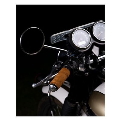 Handtag styre Tripmachine Trip Machine läder universal beige