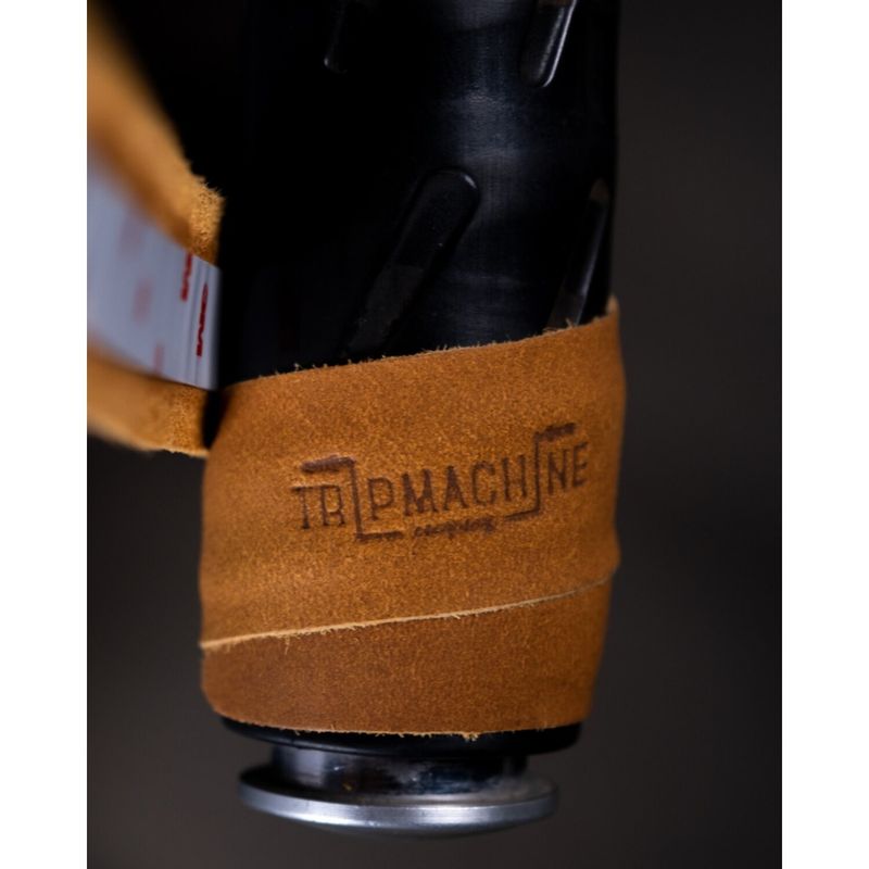 Handtag styre Tripmachine Trip Machine läder universal beige