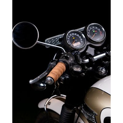 Handtag styre Tripmachine Trip Machine Tobacco läder brun universal