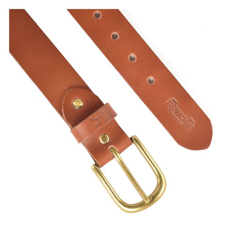 Trip Machine Classic Belt Vintage Tan Medium (32 - 34) In An Era Of Fa
