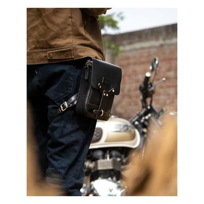 Benväska Trip Machine Thigh bag svart