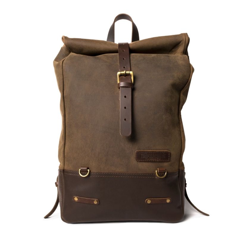 Ryggsäck/sidoväska Trip Machine Backpack/Saddlebag tobaksbrun