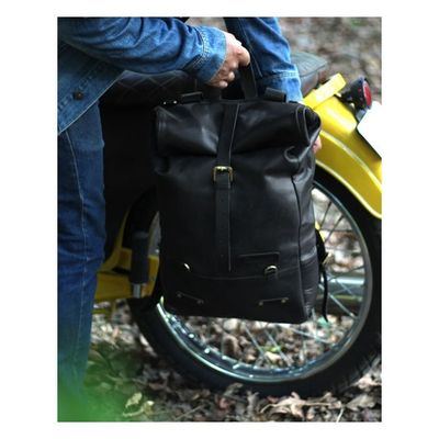 Ryggsäck/sidoväska Trip Machine Backpack/Saddlebag svart