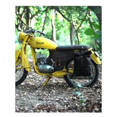 Ryggsäck/sidoväska Trip Machine Backpack/Saddlebag svart