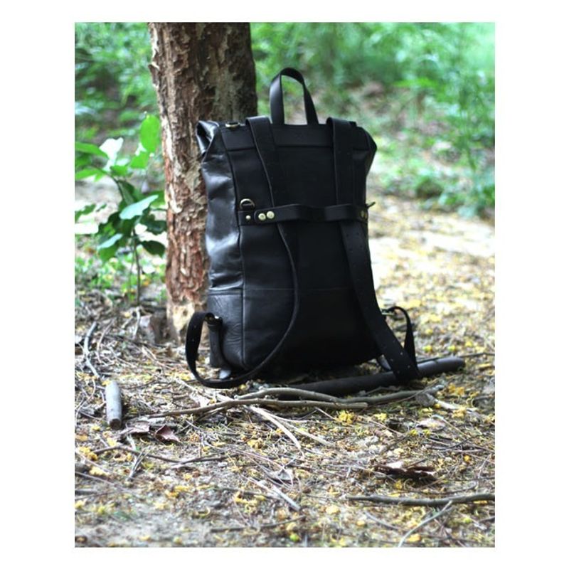 Ryggsäck/sidoväska Trip Machine Backpack/Saddlebag svart