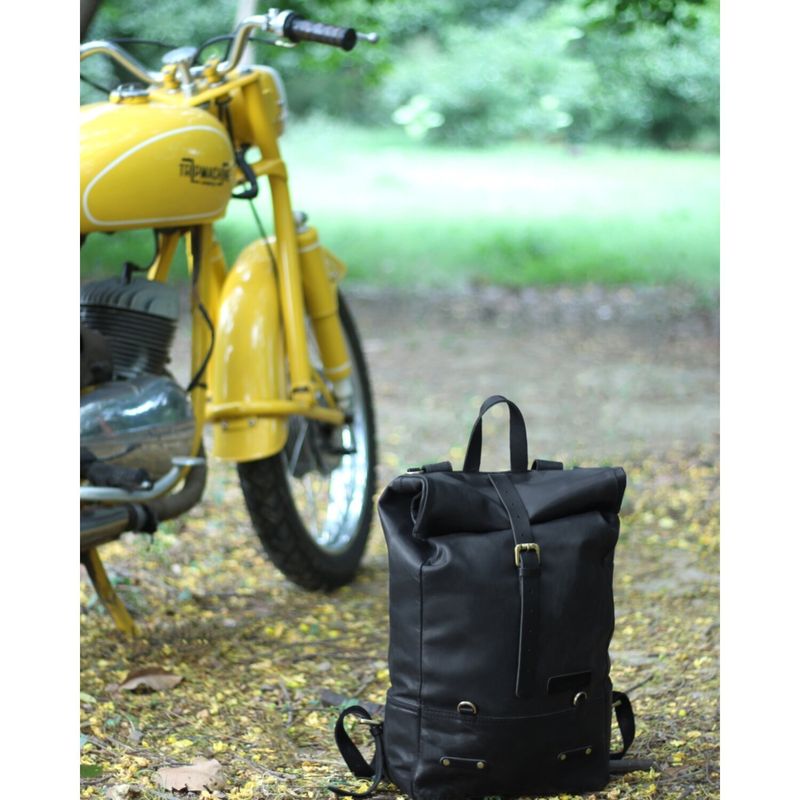 Ryggsäck/sidoväska Trip Machine Backpack/Saddlebag svart