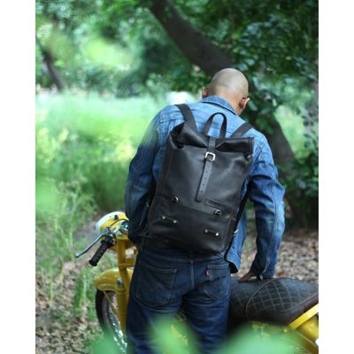 Ryggsäck/sidoväska Trip Machine Backpack/Saddlebag svart