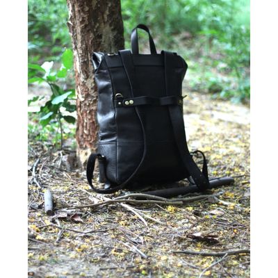 Ryggsäck/sidoväska Trip Machine Backpack/Saddlebag svart