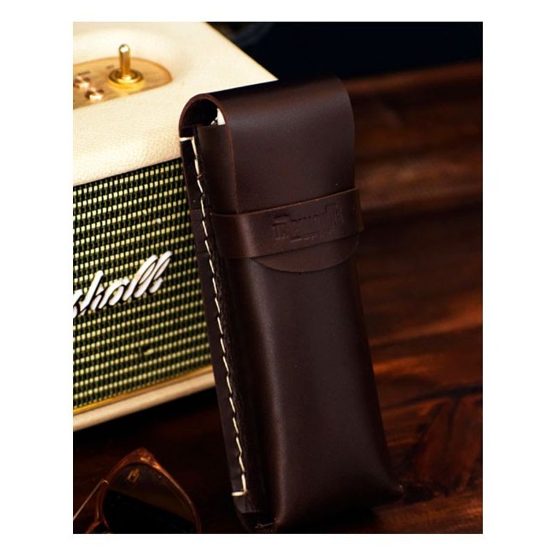 Trip Machine Sunglasses Case Tobacco 19 X 6 X 4 Cm Stash Your Eyewear