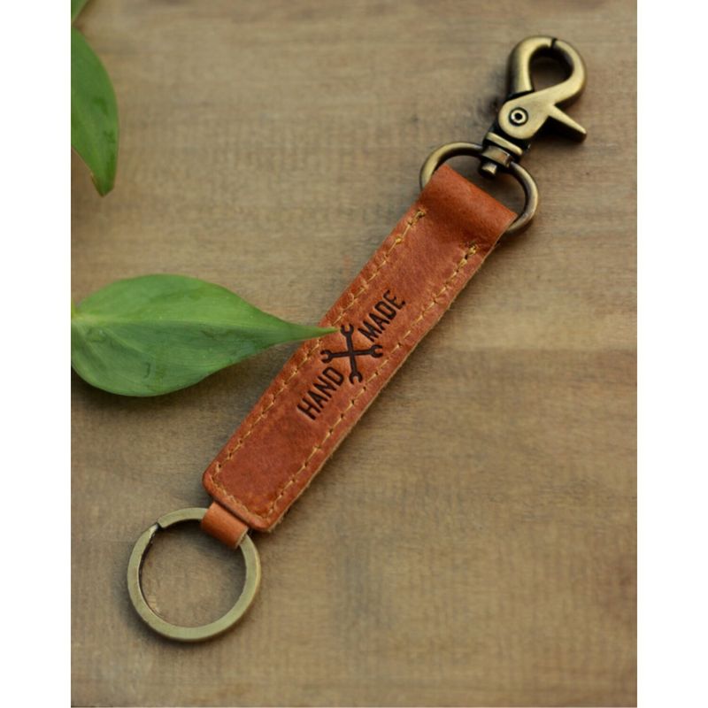 Nyckelring Trip Machine Classic vintage tan