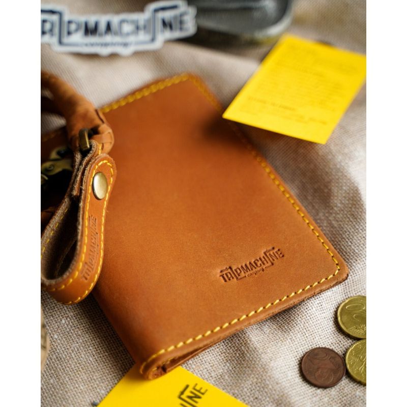 Plånbok Trip Machine Explorer vintage tan