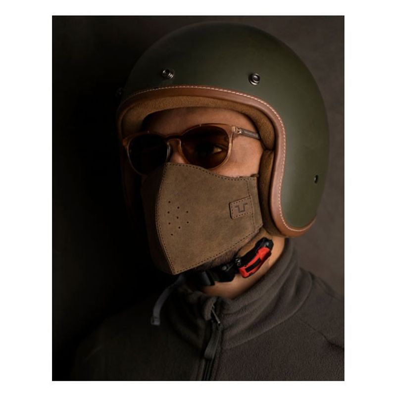 Trip Machine Face Mask Tobacco Brown One Size Fits Most The Trip Machi