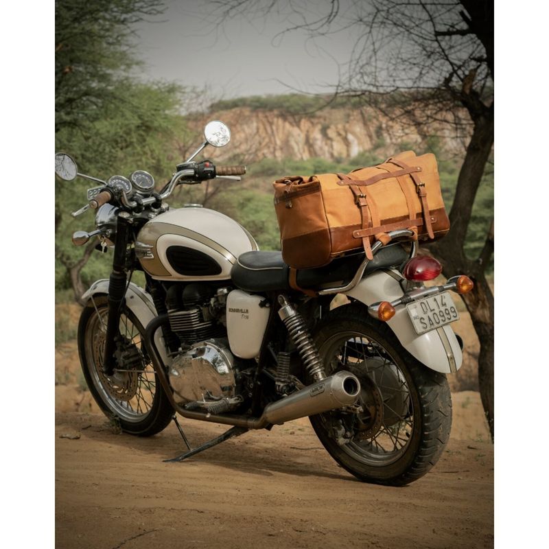Bag Trip Machine Outlaw duffle 50 liter vintage tan