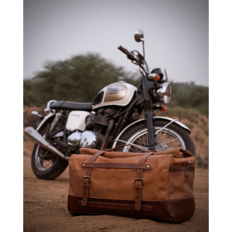 Bag Trip Machine Outlaw duffle 50 liter vintage tan