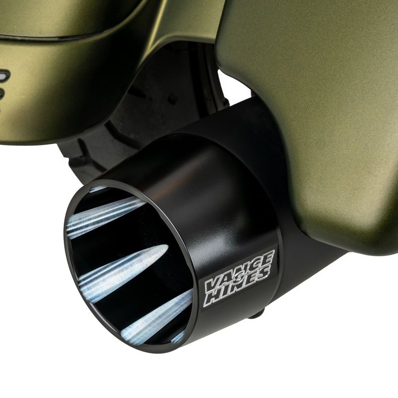 Slip-on ljuddämpare Vance & Hines Blackbird 450 svart FLT/Touring 17-26
