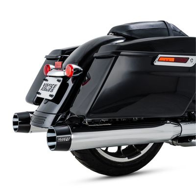 Slip-on ljuddämpare Vance & Hines Blackbird 450 krom FLT/Touring. Requires disabling