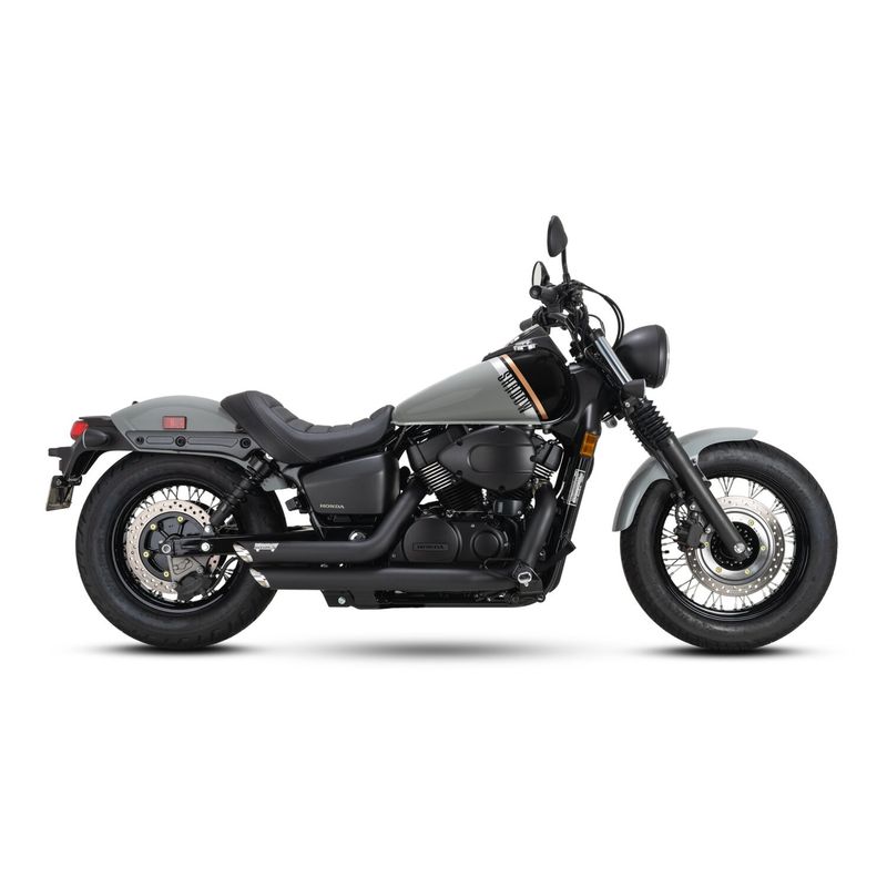 Avgassystem Vance & Hines PCX svart Honda Shadow 10-23