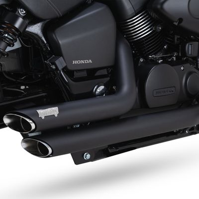Avgassystem Vance & Hines PCX svart Honda Shadow 10-23