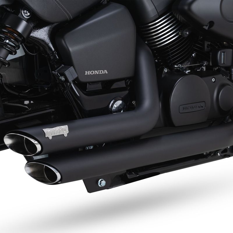 Avgassystem Vance & Hines PCX svart Honda Shadow 10-23