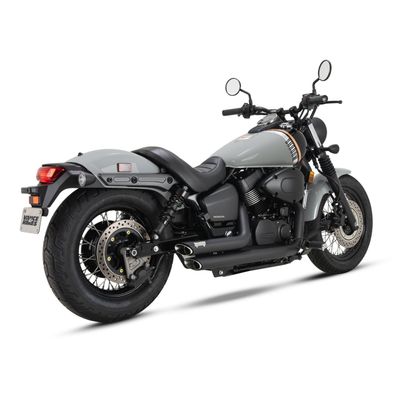 Avgassystem Vance & Hines PCX svart Honda Shadow 10-23