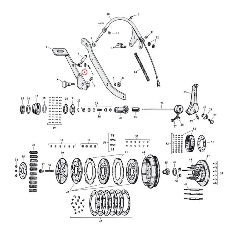 Bricka MCS 11/32 11/16 1/16 Amongst others all Twin Cam m.fl.