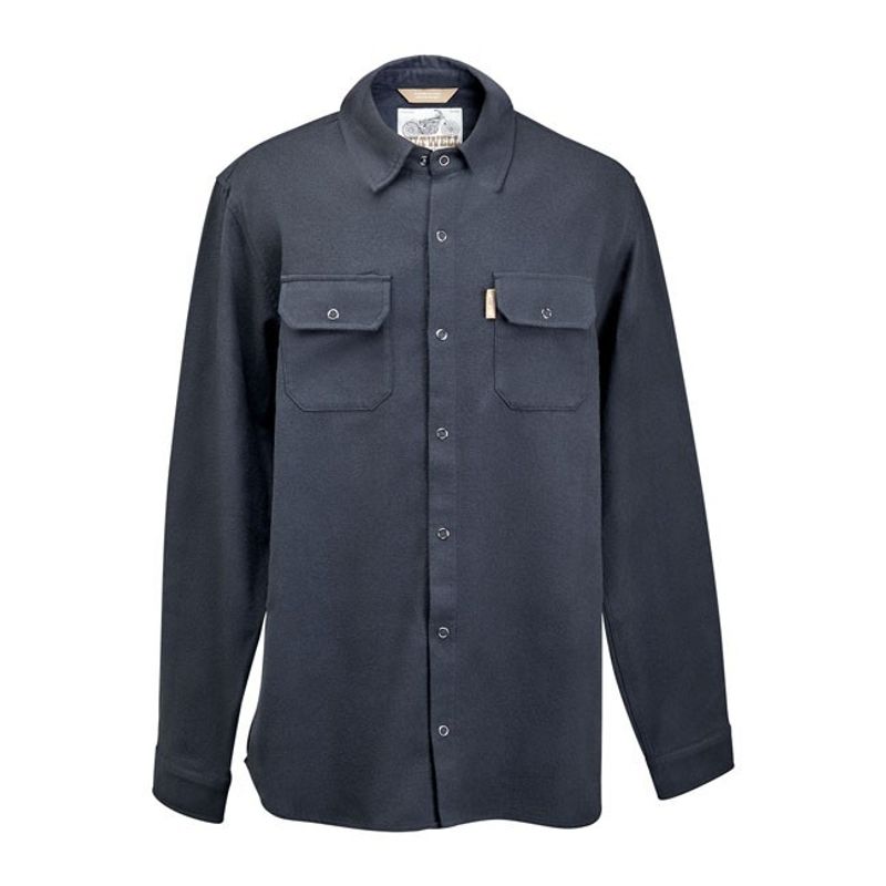 Flanellskjorta Biltwell Hi Test svart