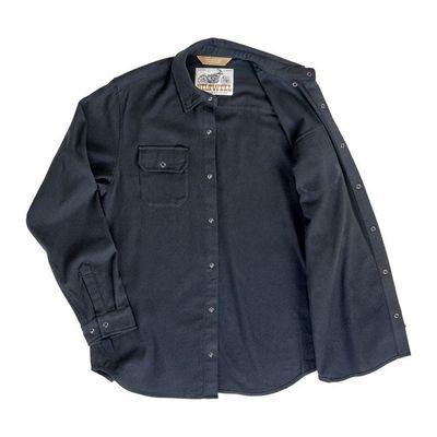 Flanellskjorta Biltwell Hi Test svart