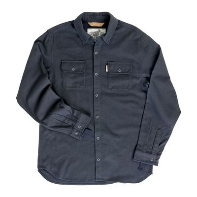 Flanellskjorta Biltwell Hi Test svart