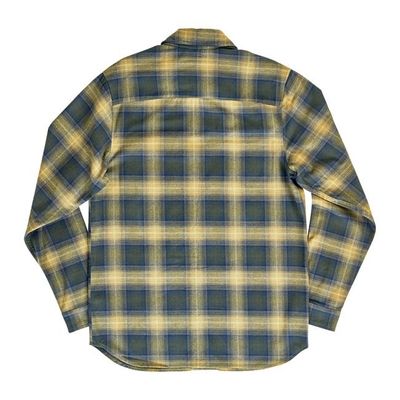 Flanellskjorta Biltwell Hi Test mossgrön