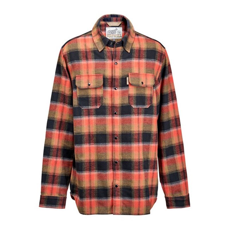 Biltwell Hi Test Flannel Shirt Rust