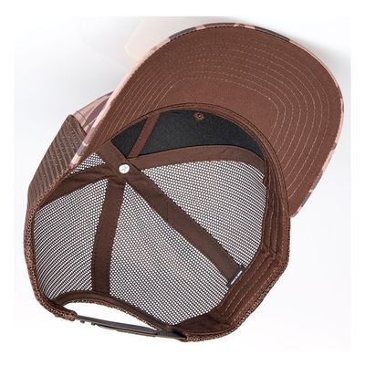 Biltwell Bark snap back cap brown camo