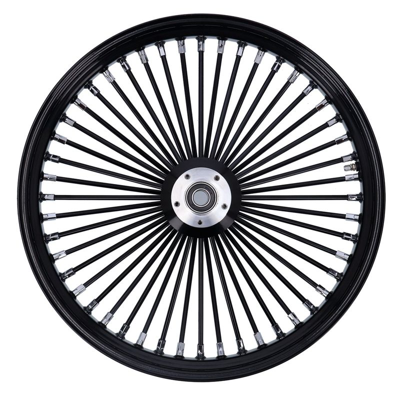 Framhjul MCS radial 48 tjocka ekrar 3.50x23 dubbla skivor svart